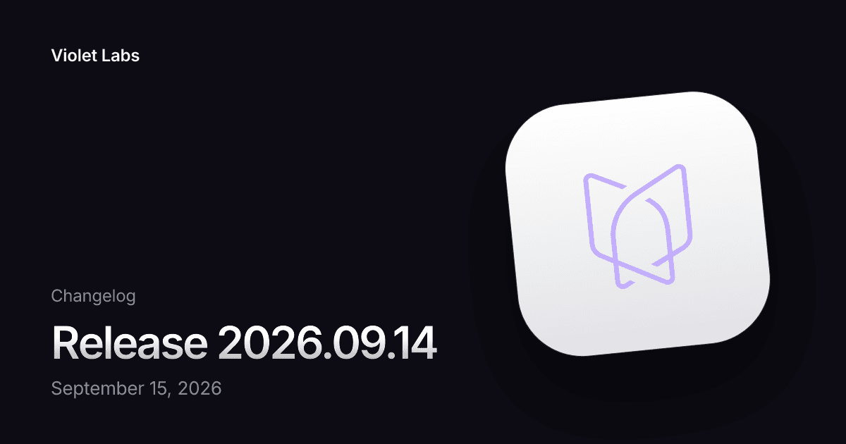 Release 2026.09.14